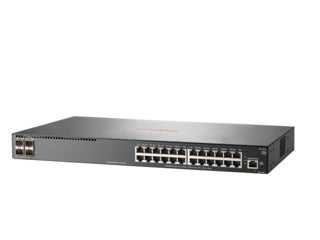 Hewlett Packard Enterprise Aruba 2540 24G 4SFP+ Managed L2 Gigabit Ethernet (10/100/1000) 1U Grey