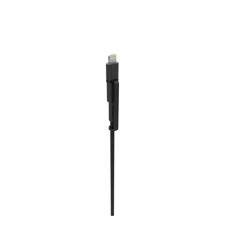 mophie 3609_PRO-2N1-LTG-1.2M-BLK USB cable USB A Micro-USB B/Lightning