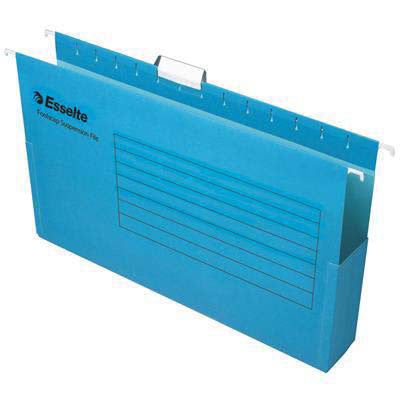 ESSELTE HANGING BOX SUSPENSION FILE 50MM BLUE PACK 25