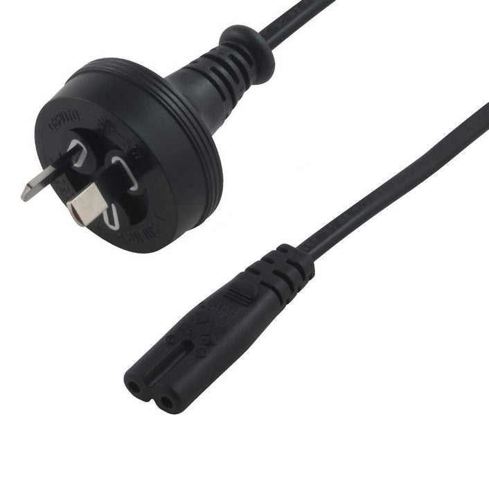CRESTRON AU 2 PIN TO C7 FIGURE8 POWER CORD, FOR PW-2420RU, 2M
