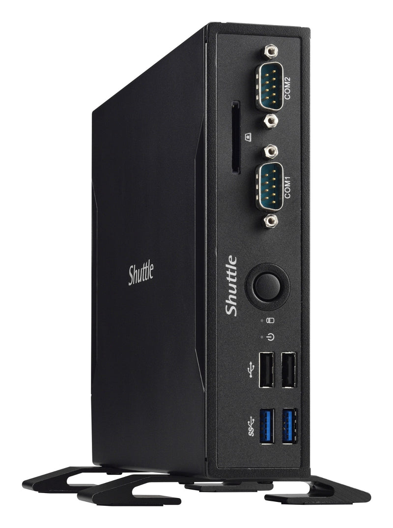 Shuttle XPС slim DS77U7 PC/workstation barebone i7-7500U 2.70 GHz 1.3L sized PC Black Intel SoC BGA 1356