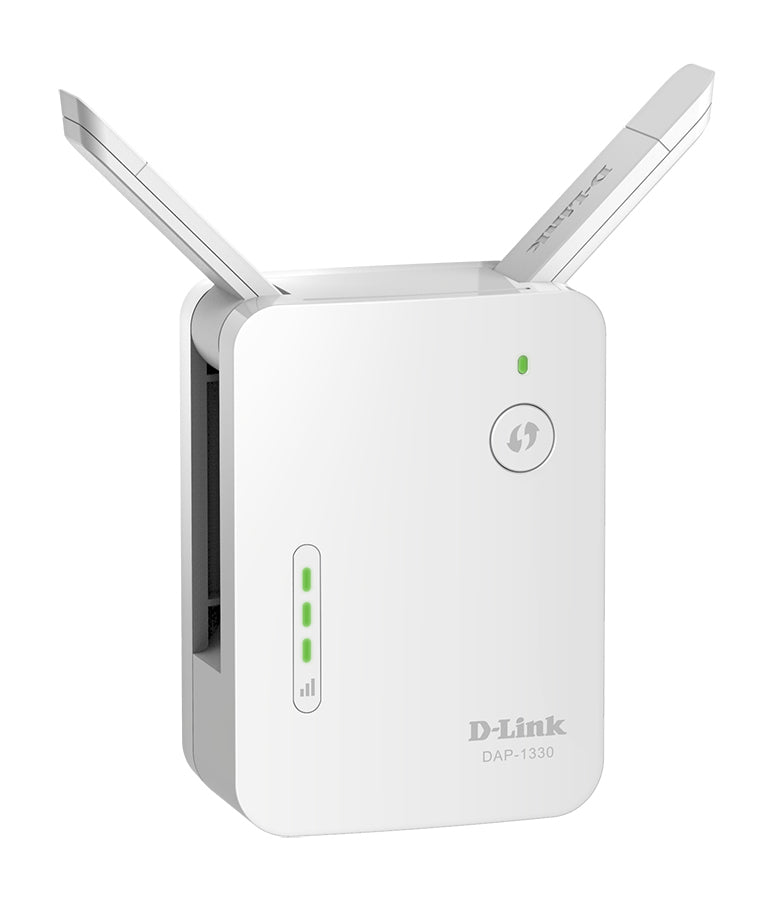 D-Link N300 Wi-Fi Range Extender White