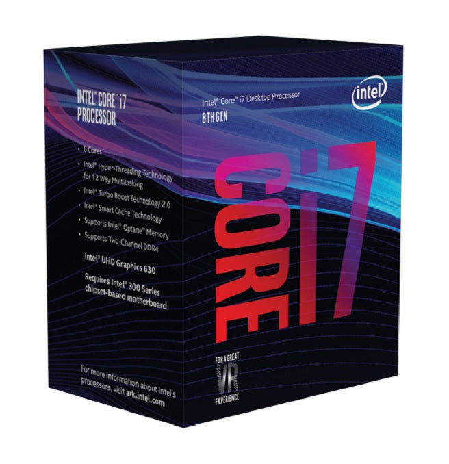 Intel Core i7-8700 processor 3.2 GHz 12 MB Smart Cache