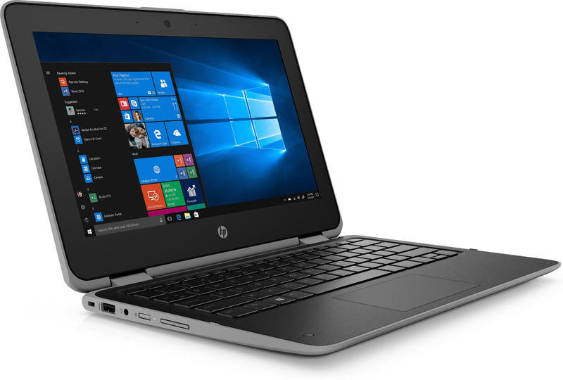 HP ProBook x360 11 G4 Hybrid (2-in-1) Black, Silver 29.5 cm (11.6) 1366 x 768 pixels Touchscreen Intel® Core™ M 8 GB LPDDR3-SDRAM 128 GB SSD Wi-Fi 5 (802.11ac) Windows 10 Pro