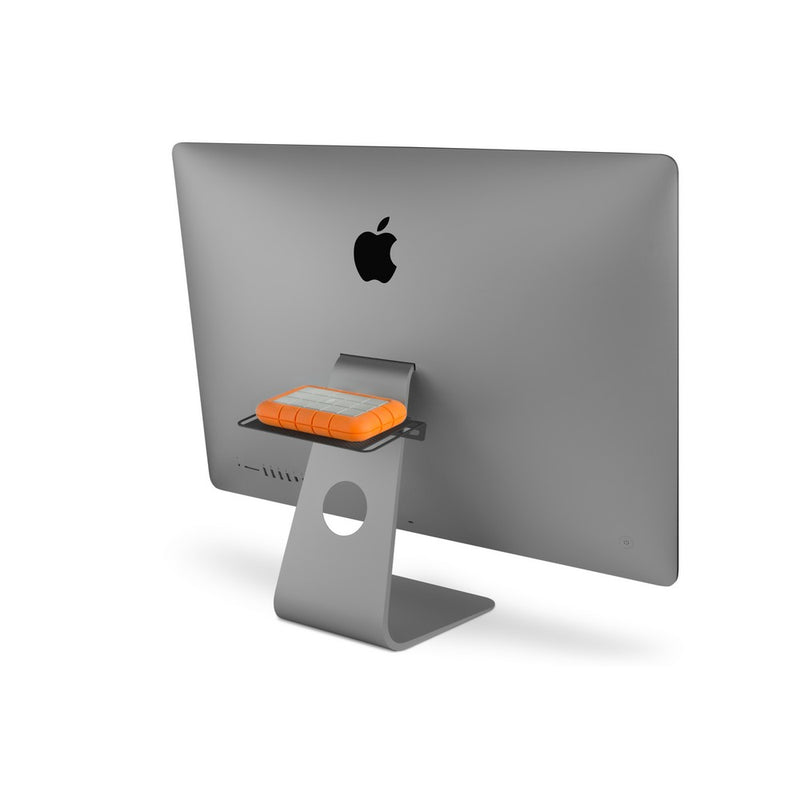 Twelve South Backpack for iMac and Apple Displays | Hidden Storage Shelf for Hard Drives and Accessories (Matte Black)