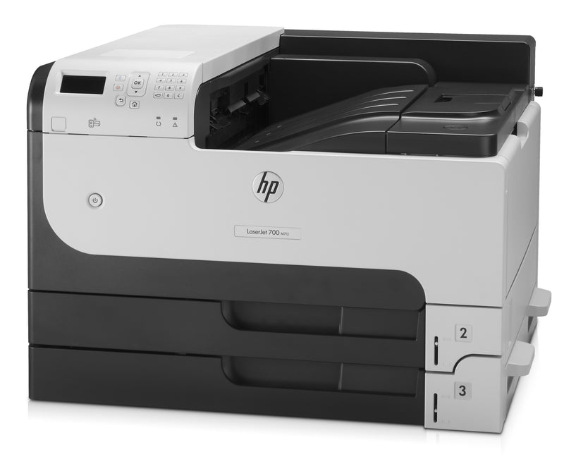 HP LaserJet Enterprise 700 Printer M712dn, Print, Front-facing USB printing; Two-sided printing