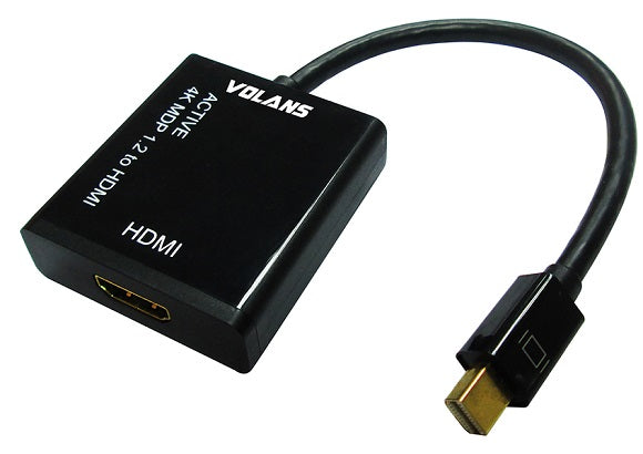 Volans VL-AMDPH video cable adapter Mini DisplayPort HDMI Black