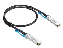 Extreme networks 100G-DACP-QSFP1M fibre optic cable 1 m QSFP28 Black