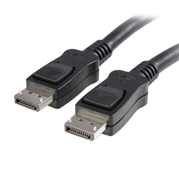 StarTech 5m (15ft) DisplayPort 1.2 Cable - 4K x 2K Ultra HD VESA Certified DisplayPort Cable - DP to DP Cable for Monitor - DP Video/Display Cord - Latching DP Connectors