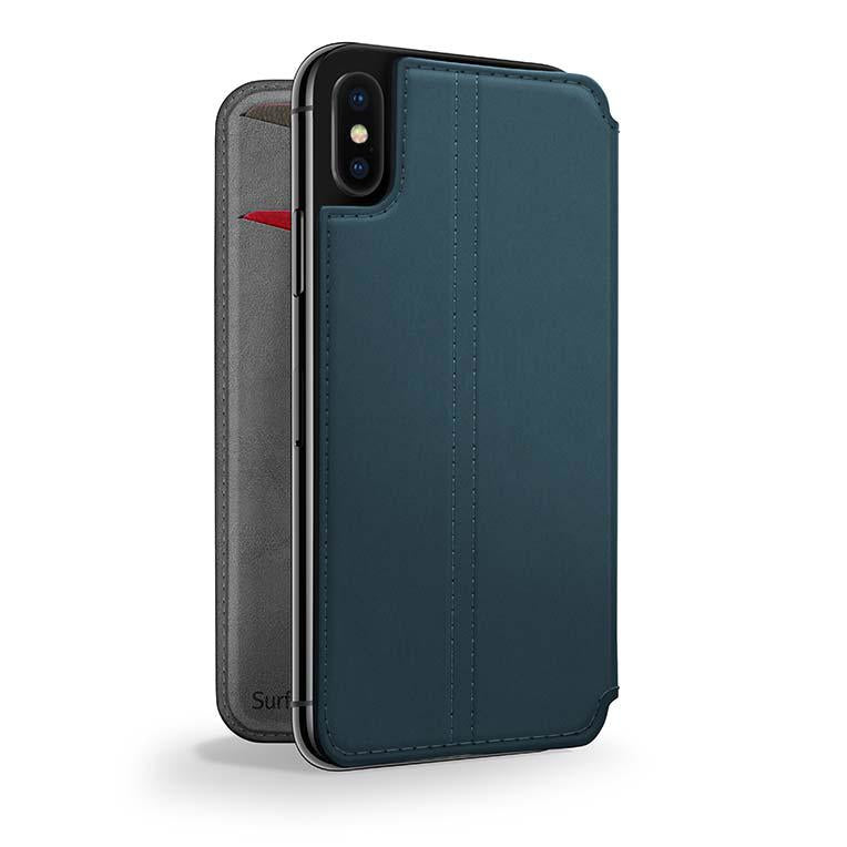 TwelveSouth Twelve South SurfacePad iPhone XS Teal mobile phone case 14.7 cm (5.8) Cover
