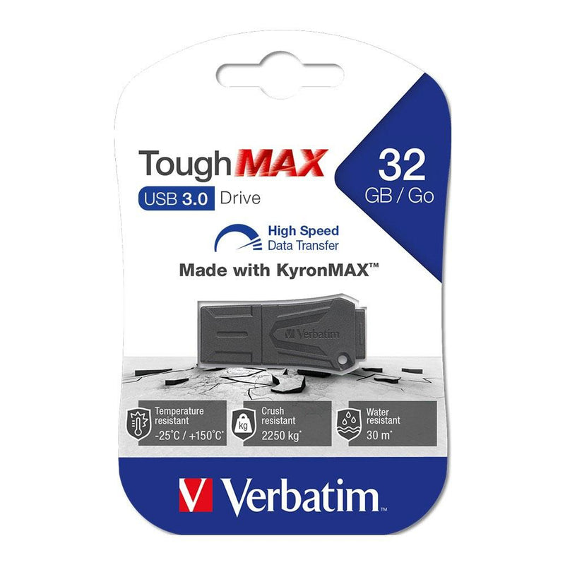 Verbatim ToughMax USB flash drive 32 GB USB Type-A 3.0 Black