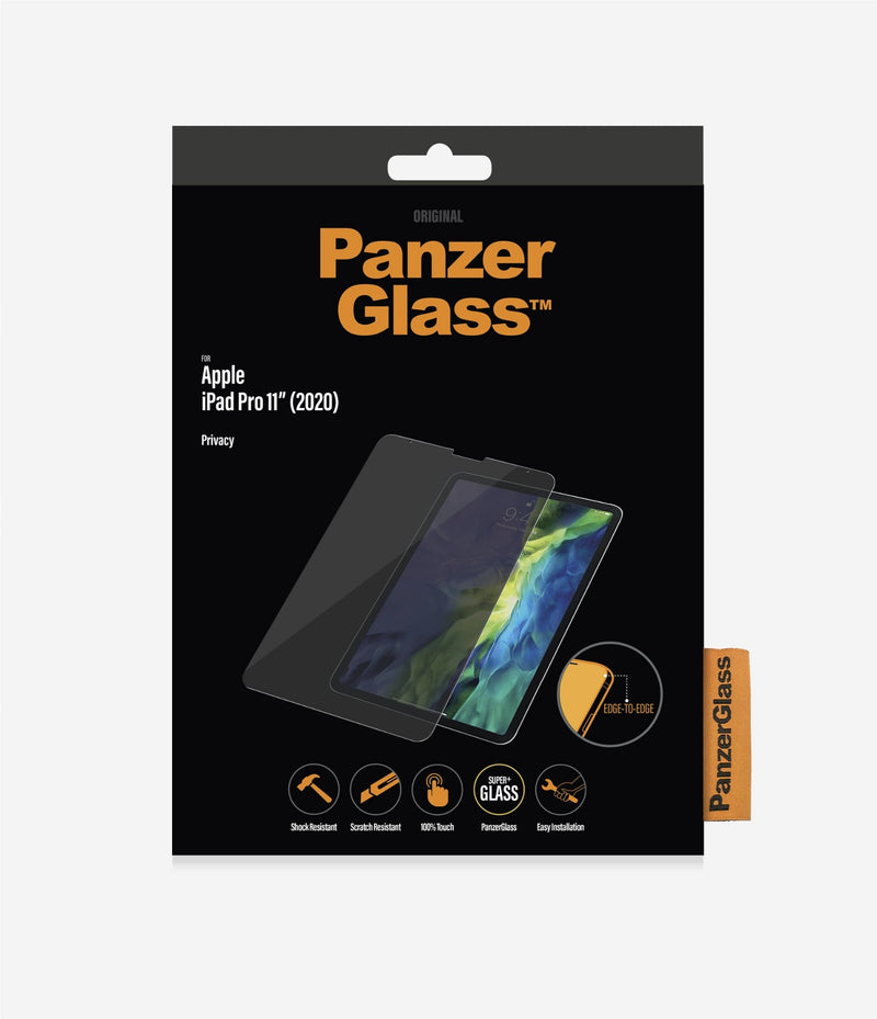 PanzerGlass ™ Apple iPad Pro 11″ (2020 | 2021) | Air (2020/2022) - Privacy | Screen Protector Glass