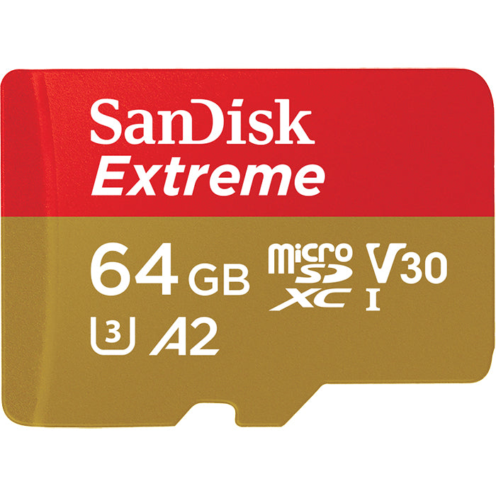 SanDisk Extreme 64 GB MicroSDXC UHS-I Class 3