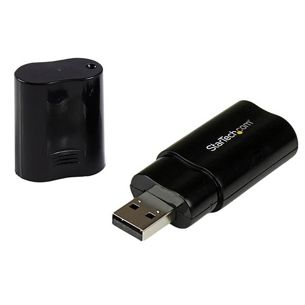 StarTech USB Stereo Audio Adapter External Sound Card