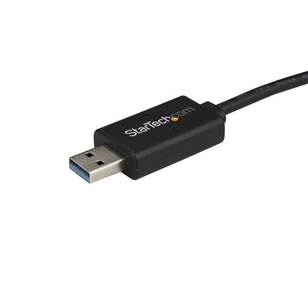 StarTech USB-C to USB 3.0 Data Transfer Cable for Mac and Windows, 2m (6ft)