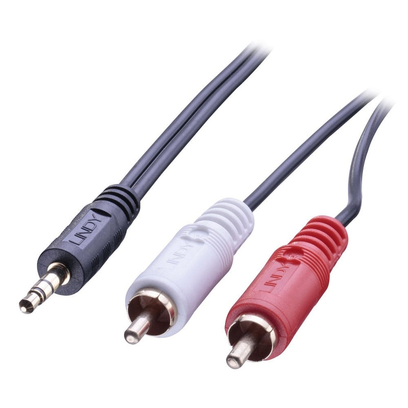 Lindy Audio Cable 2xPhono 3,5mm /5m