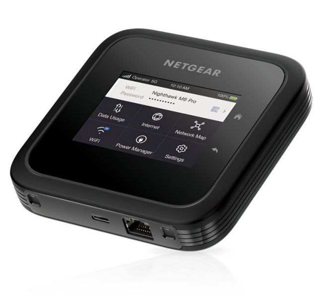 NETGEAR Nighthawk M6 Pro wireless router Ethernet Tri-band (2.4 GHz / 5 GHz / 6 GHz) 5G Black