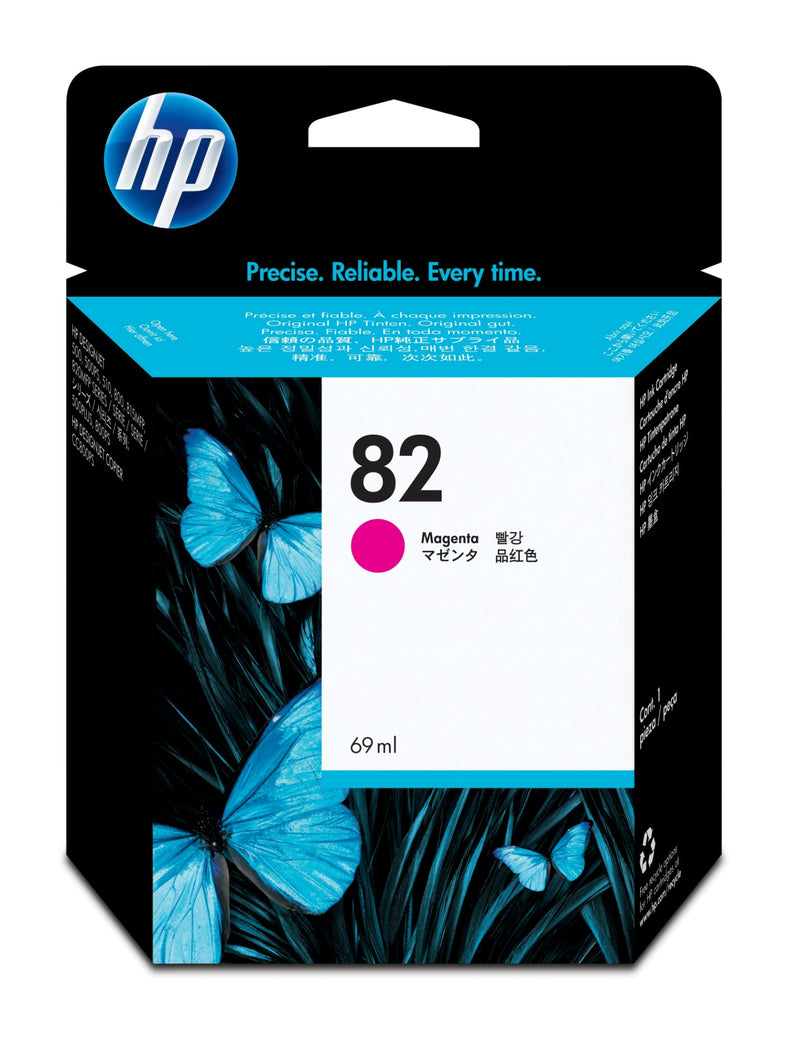 New Genuine HP 82 69ml Magenta DesignJet Ink Cartridge