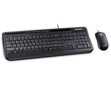 Microsoft MS 600 SERIES Keyboard + OPTICAL Mouse - CORDED