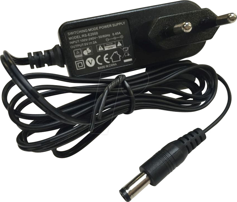 Yealink 600-000-002 power adapter/inverter Indoor 6 W Black