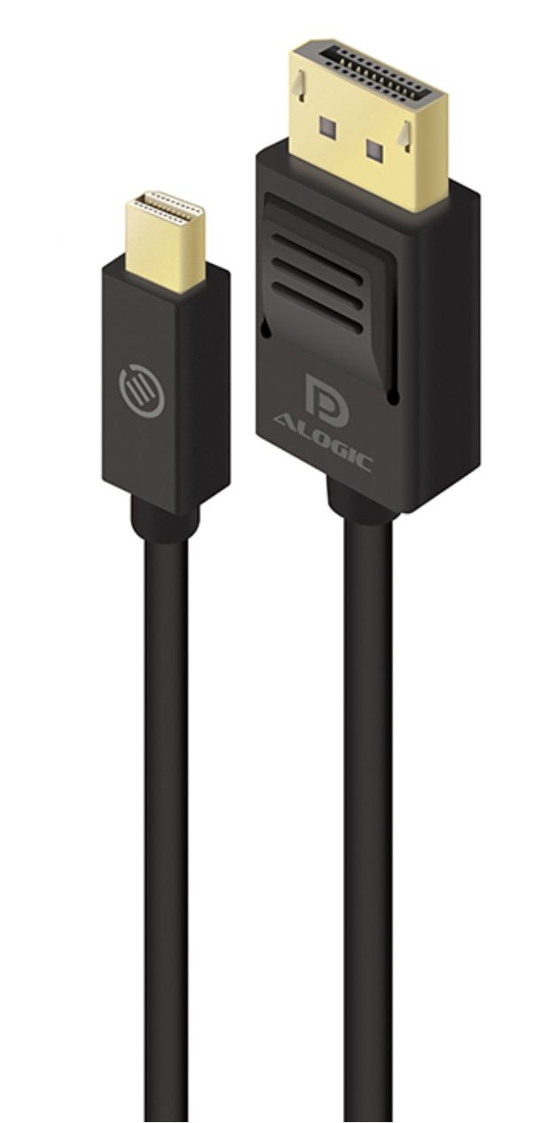 ALOGIC 1m Mini DisplayPort to DisplayPort Cable Ver 1.2 - Male to Male