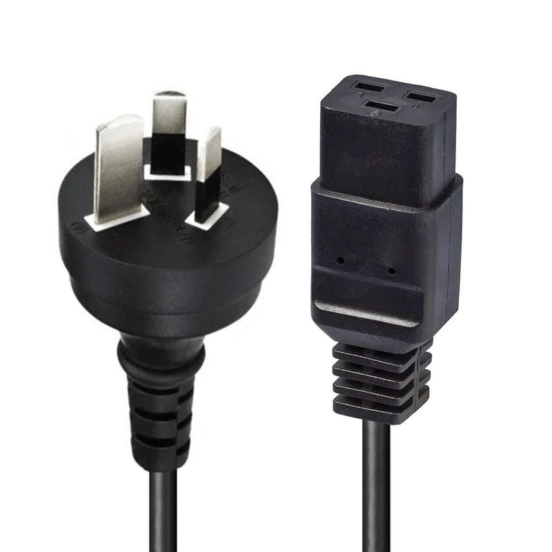 Lindy 30350 power cable Black 1 m Power plug type I IEC C19