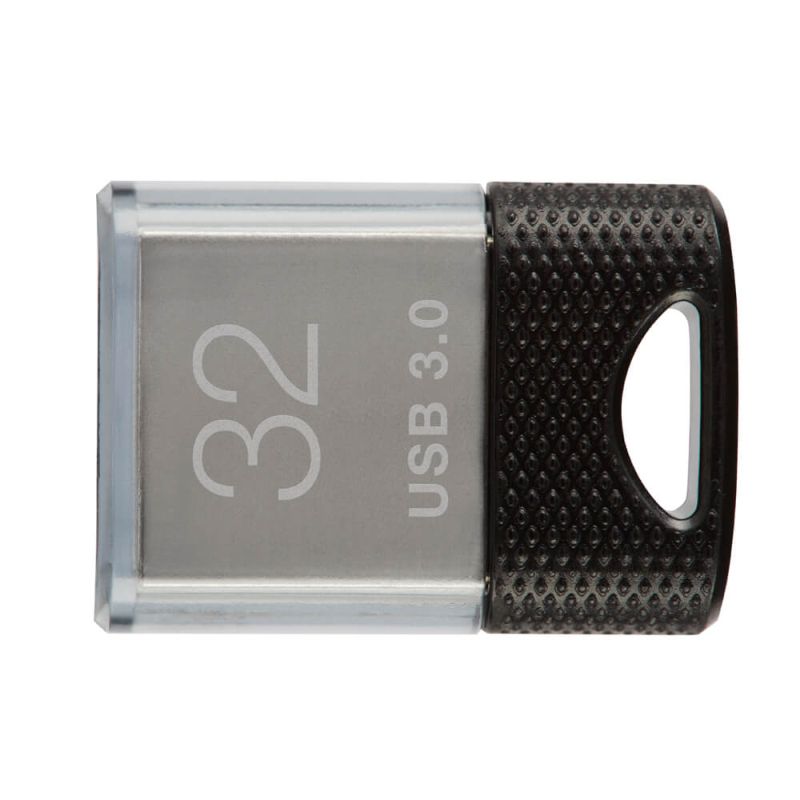 PNY Elite-X Fit USB flash drive 32 GB USB Type-A 3.0 Black, Stainless steel