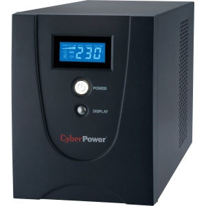 CyberPower Value SOHO LCD 1200VA / 720W (10A) Line Interactive Ups - (VALUE1200ELCD) -2 Yrs Adv. Replacement i