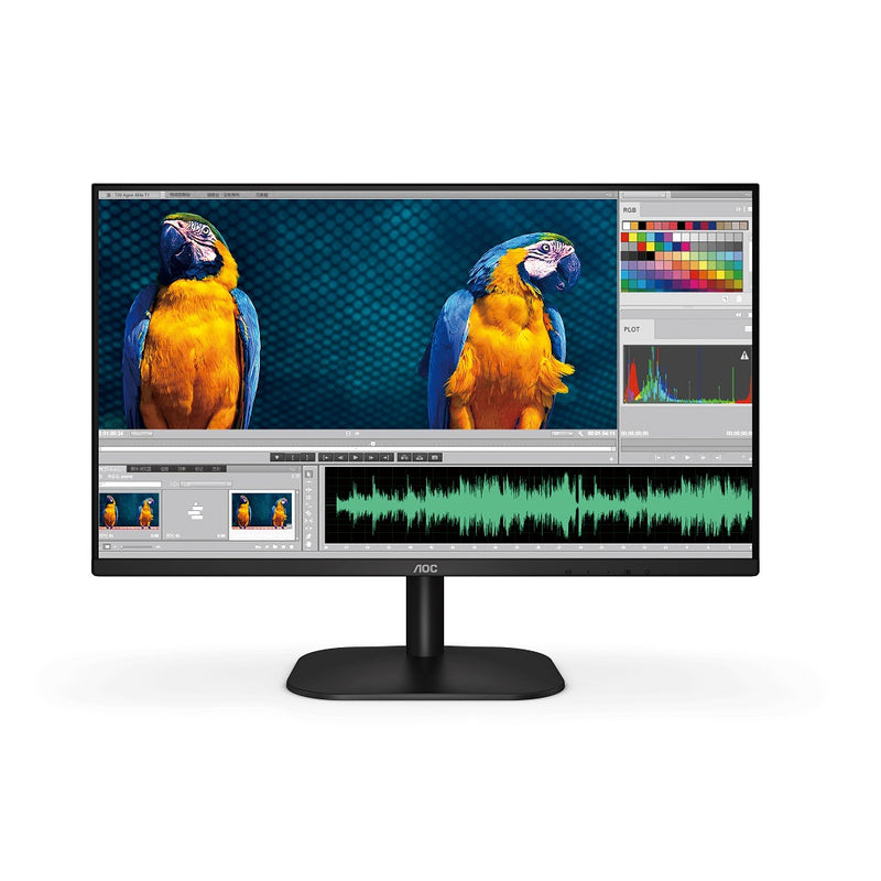 AOC Q27B2S2 computer monitor 68.6 cm (27") 2560 x 1440 pixels Wide Quad HD LCD Black