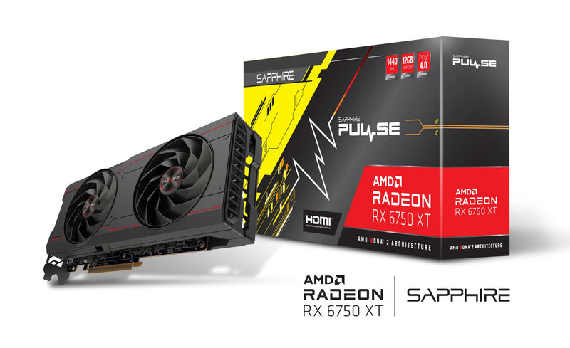 Sapphire PULSE AMD Radeon RX 6750 XT 12 GB GDDR6