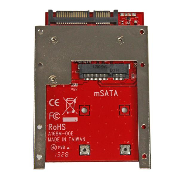 StarTech mSATA SSD to 2.5in SATA Adapter Converter