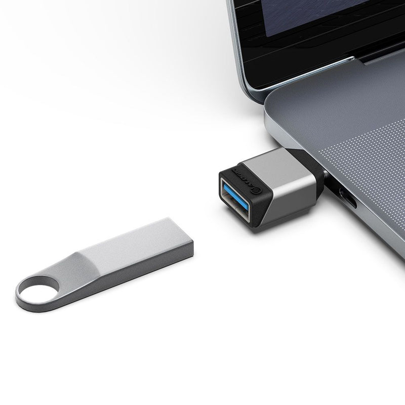 ALOGIC ULCAMN-SGR cable gender changer USB C USB A Grey