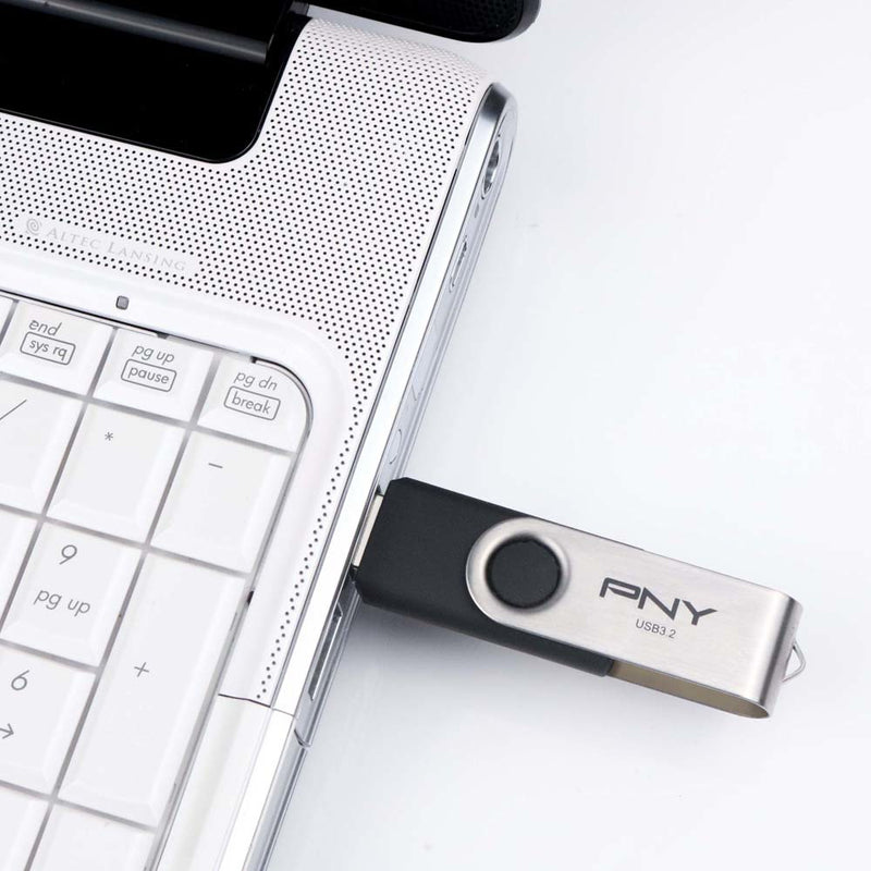 PNY P-FD512GTBATTR USB flash drive USB Type-A 3.2 Gen 2 (3.1 Gen 2) Silver