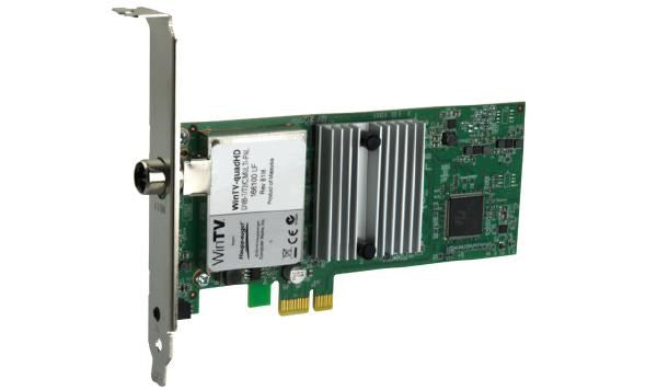 MISC HauppaugeTV QuadHD Four HDTV Tuners in one PCIe card with Remote for Windows Watch or record up to four TV channels at a time! Windows 7/8/10