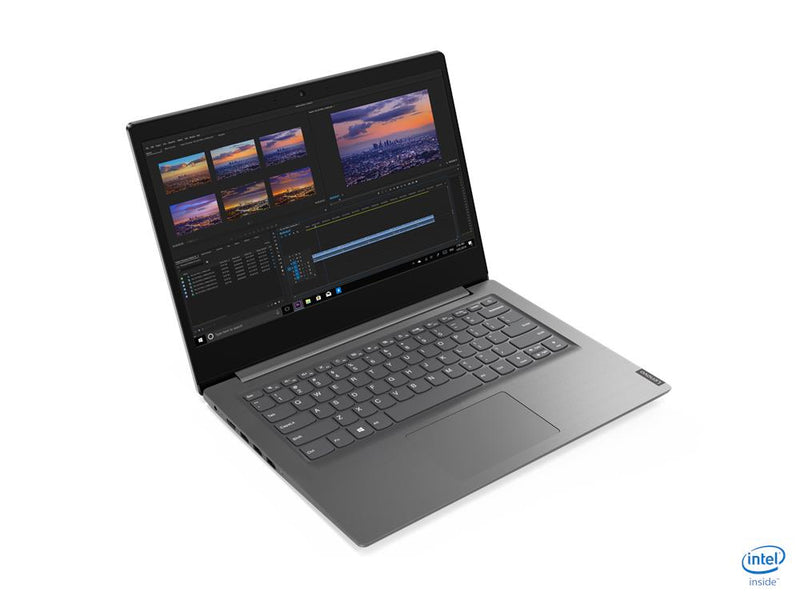Lenovo V V14 N4020 Notebook 35.6 cm (14") HD Intel® Celeron® N 8 GB DDR4-SDRAM 256 GB SSD Wi-Fi 5 (802.11ac) Windows 10 Home Grey