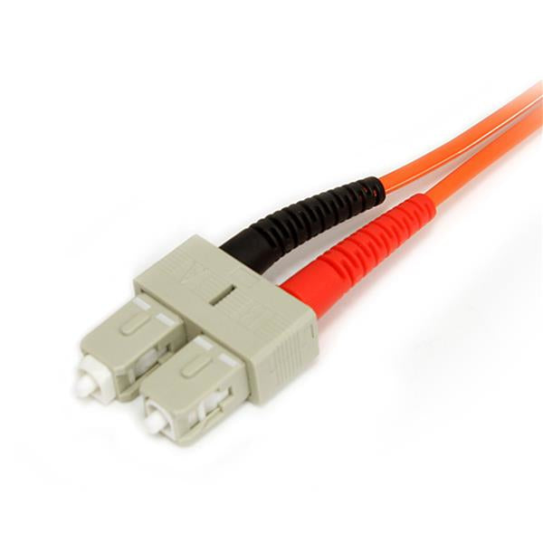 StarTech Fiber Optic Cable - Multimode Duplex 62.5/125 - LSZH - LC/SC - 3 m