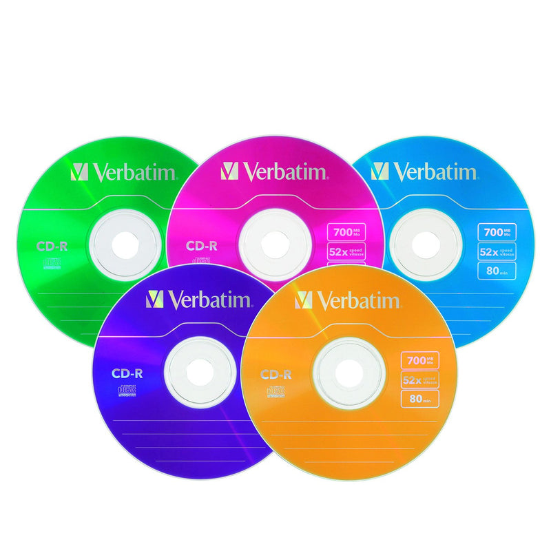 Verbatim 52X CD-R Media Standard 700 MB 25 pc(s)