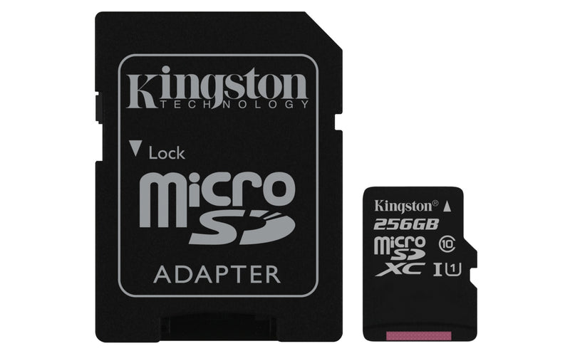 Kingston Technology Canvas Select memory card 256 GB MicroSDXC Class 10 UHS-I