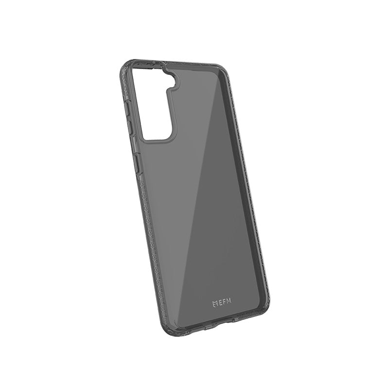 EFM Zurich Case for Samsung Galaxy S21+ 5G - Smoke Black (EFCTPSG271SMB), Antimicrobial, 2.4m Military Standard Drop Tested, Shock & Drop Protection