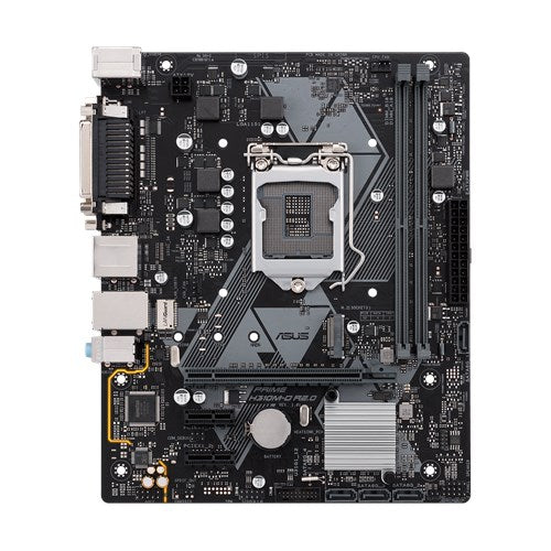 ASUS PRIME H310M-D R2.0/CSM Intel LGA-1151 mATX motherboard with LED lighting,DDR4 2666MHz, M.2 support,