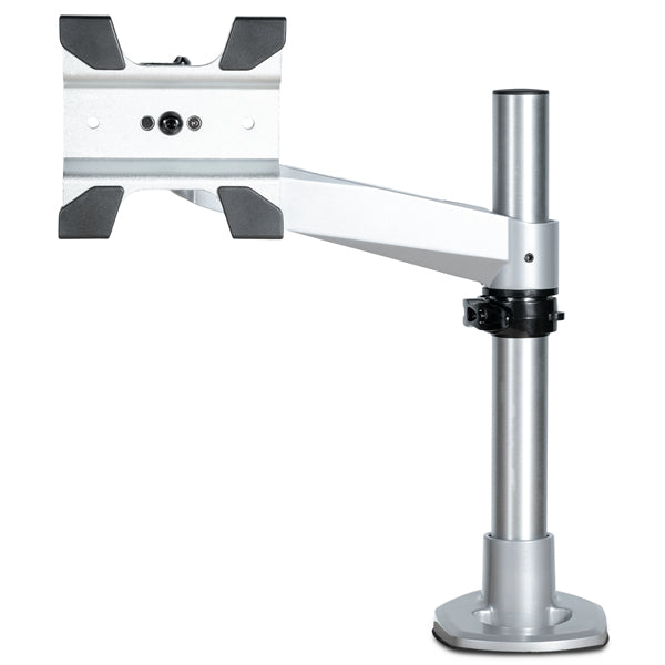 StarTech Desk Mount Monitor Arm - VESA or Apple iMac/Thunderbolt or Ultrawide Display up to 14kg - Articulating Height Adjustable Single Desktop Monitor Pole Mount - Clamp/Grommet