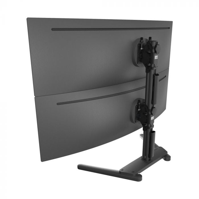 Atdec AWMS-2-BT75-FS monitor mount / stand 139.7 cm (55") Black