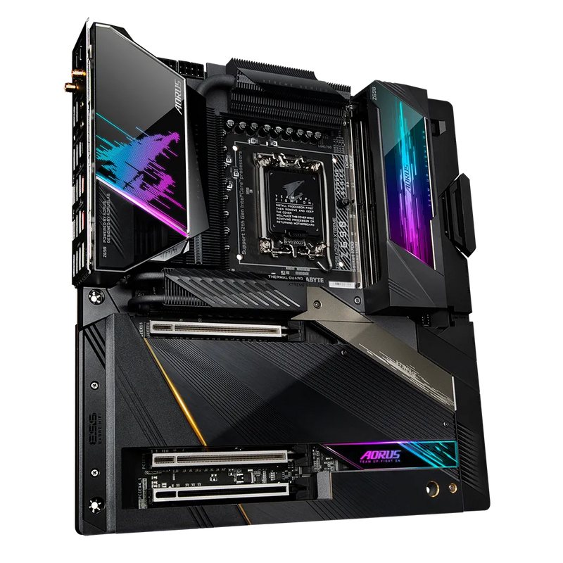 Gigabyte Intel Z690 AORUS MB w Direct 20+1+2 Phases Digital VRM Design, DDR5 XTREME MEMORY, Fins-Array III HSink, Touch Heatpipe II, M.2 Thermal Guard XTREME,
