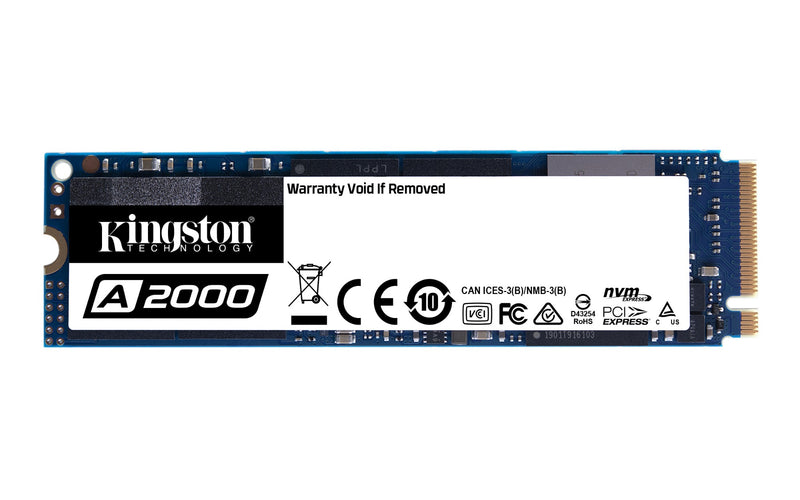 Kingston A2000 M.2 250 GB PCI Express 3.0 3D NAND NVMe