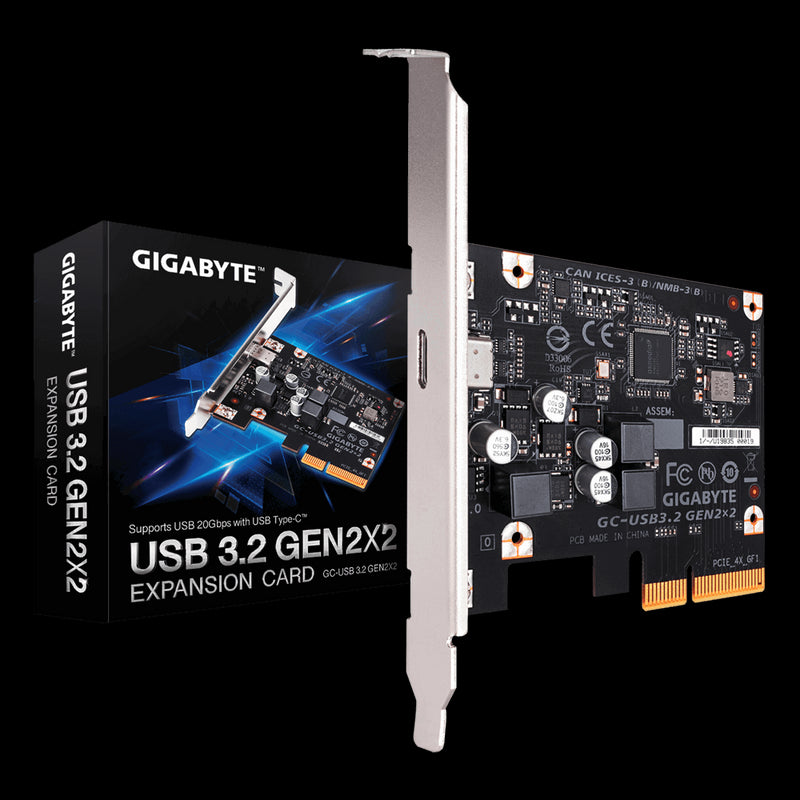 Gigabyte GC-USB 3.2 GEN2X2 interface cards/adapter Internal USB 3.2 Gen 2 (3.1 Gen 2)