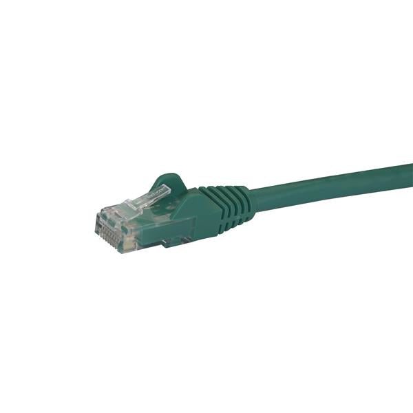 StarTech 1m CAT6 Ethernet Cable - Green CAT 6 Gigabit Ethernet Wire -650MHz 100W PoE RJ45 UTP Network/Patch Cord Snagless w/Strain Relief Fluke Tested/Wiring is UL Certified/TIA