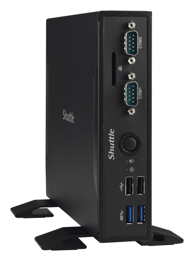 Shuttle XPС slim DS77U7 PC/workstation barebone i7-7500U 2.70 GHz 1.3L sized PC Black Intel SoC BGA 1356