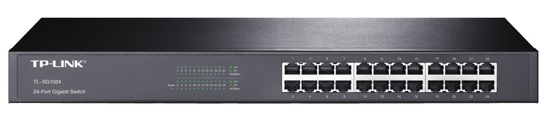 TP-Link TL-SG1024 network switch Unmanaged L2 Gigabit Ethernet (10/100/1000) Black