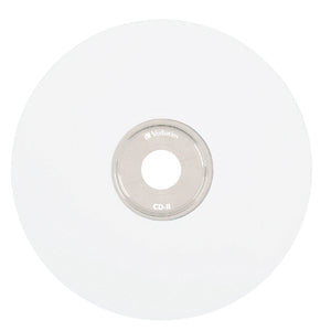 Verbatim CD-R 80MIN 700MB 52X White Thermal Prinable 100pk Spindle 100 pc(s)