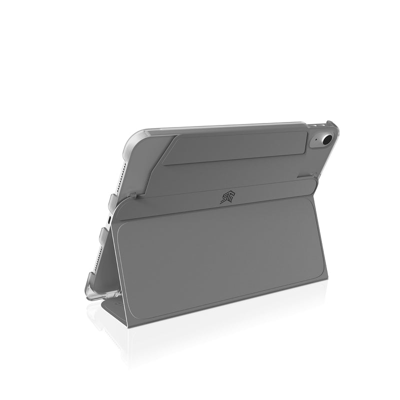 STM STM-222-383KX-02 tablet case 27.7 cm (10.9") Folio Grey, Transparent
